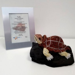 Swarovski Kristal | H.Q. Starline | Schildpad op tak | HQ0019607